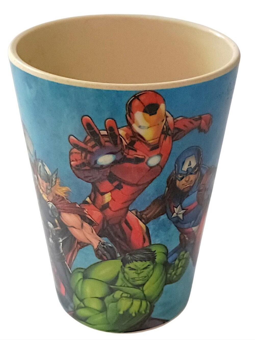 Vintage Marvel Avengers Melamine Cup 0121A Comic Plastic Super Heroes The Hulk - Picture 6 of 16